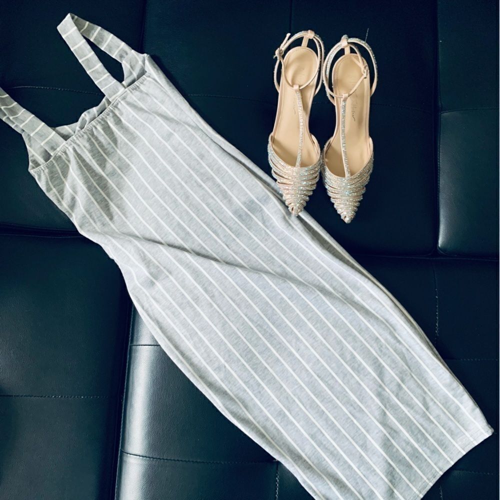 PLT STRIPE DRESS - Picture 10 of 10